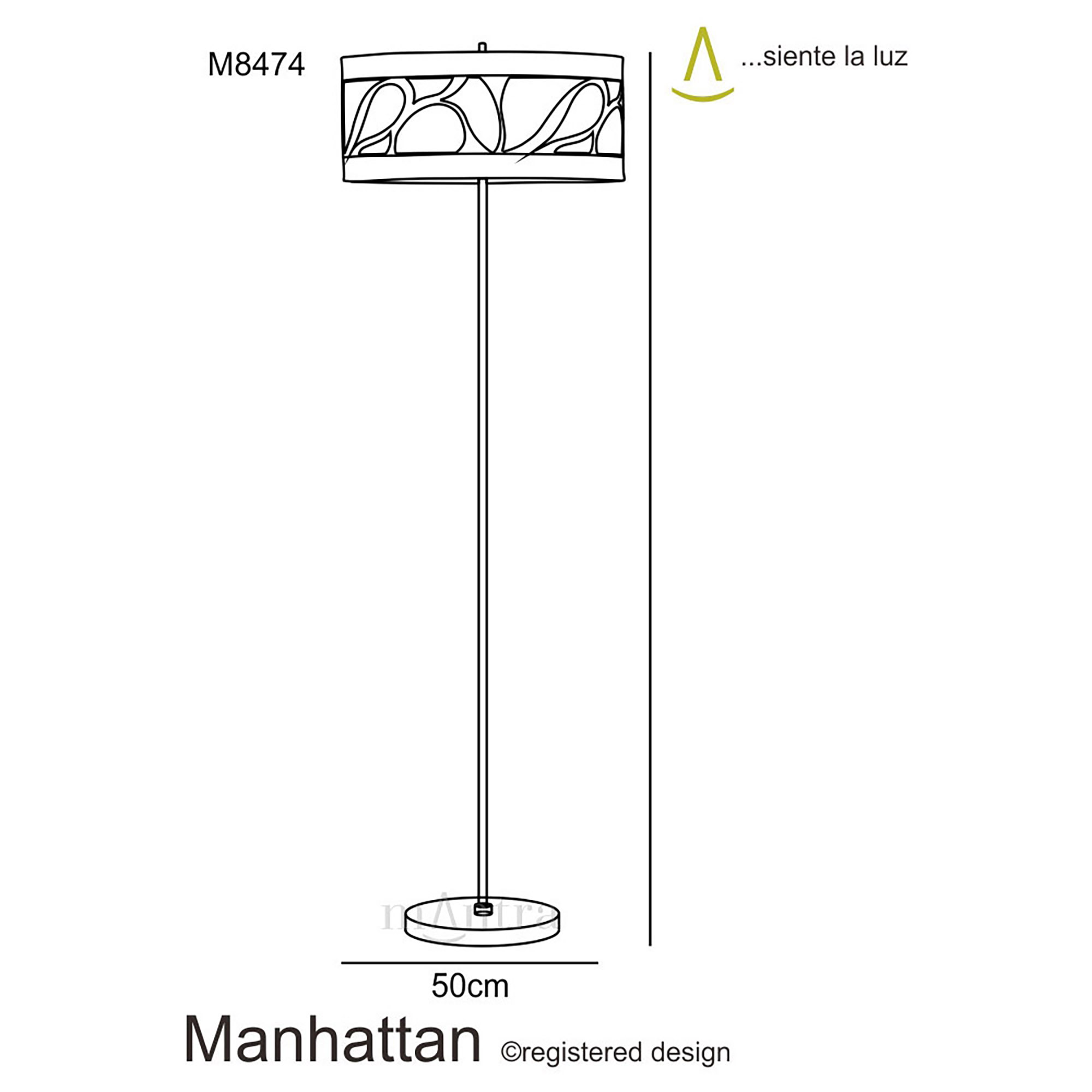 Manhattan Floor Lamps Mantra Shaded Floor Lamps Manhattan Floor Lamps Mantra Shaded Floor Lamps